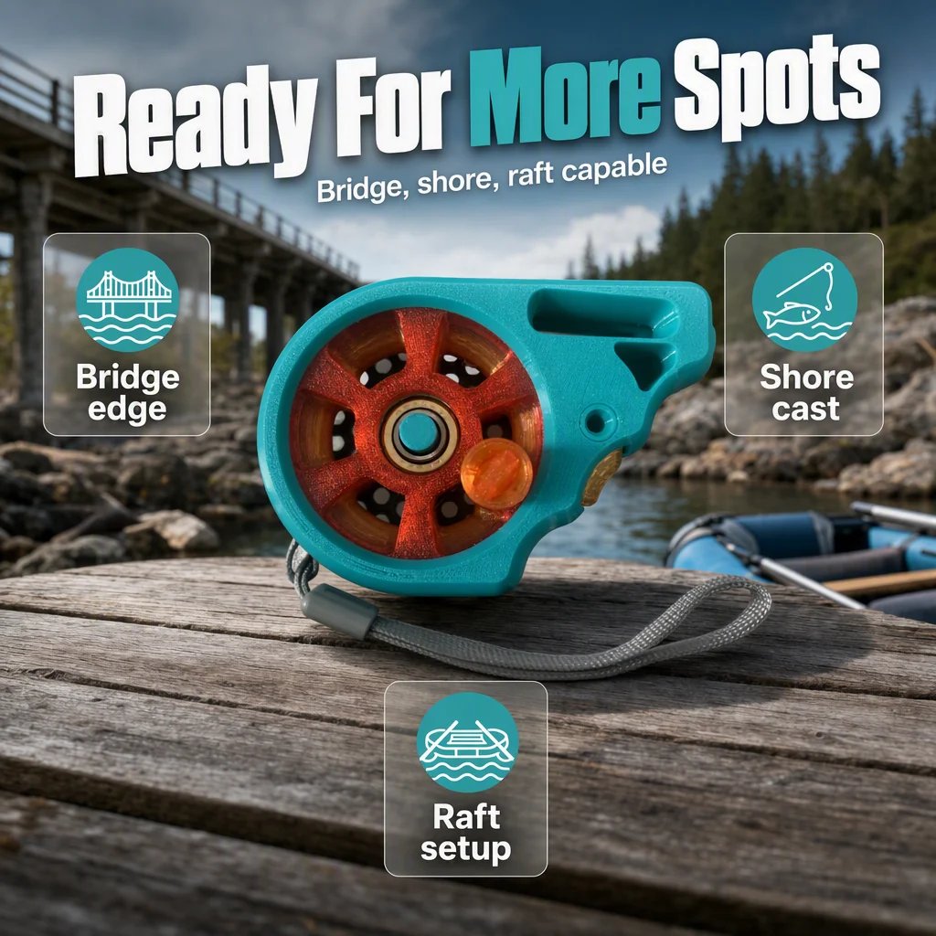 ⏰Limited Stock 60% OFF🔥Portable Rodless Pocket Fishing Reel Device