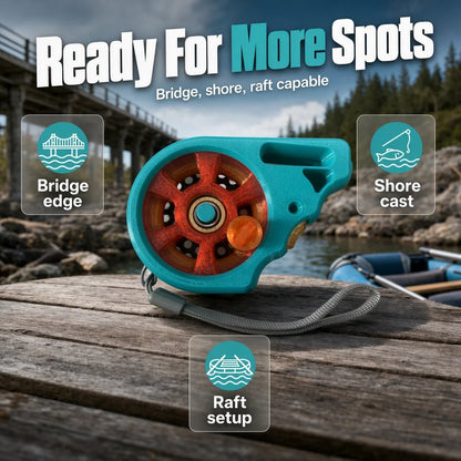 ⏰Limited Stock 60% OFF🔥Portable Rodless Pocket Fishing Reel Device
