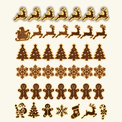 LED Reindeer Wall Decorations - Festive Christmas Lighting