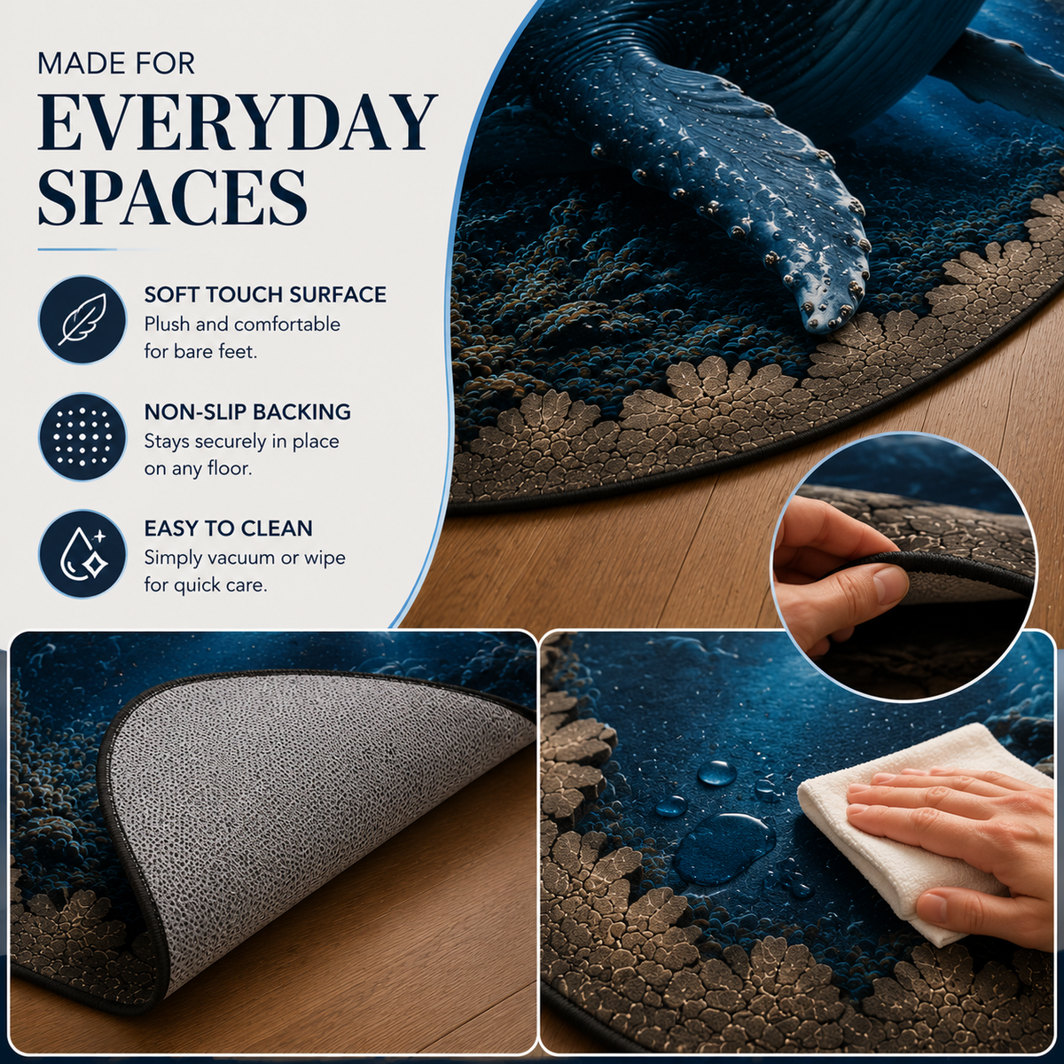 Ocean Portal Illusion Rug - 🌊A Realistic 3D Ocean World Beneath Your Feet