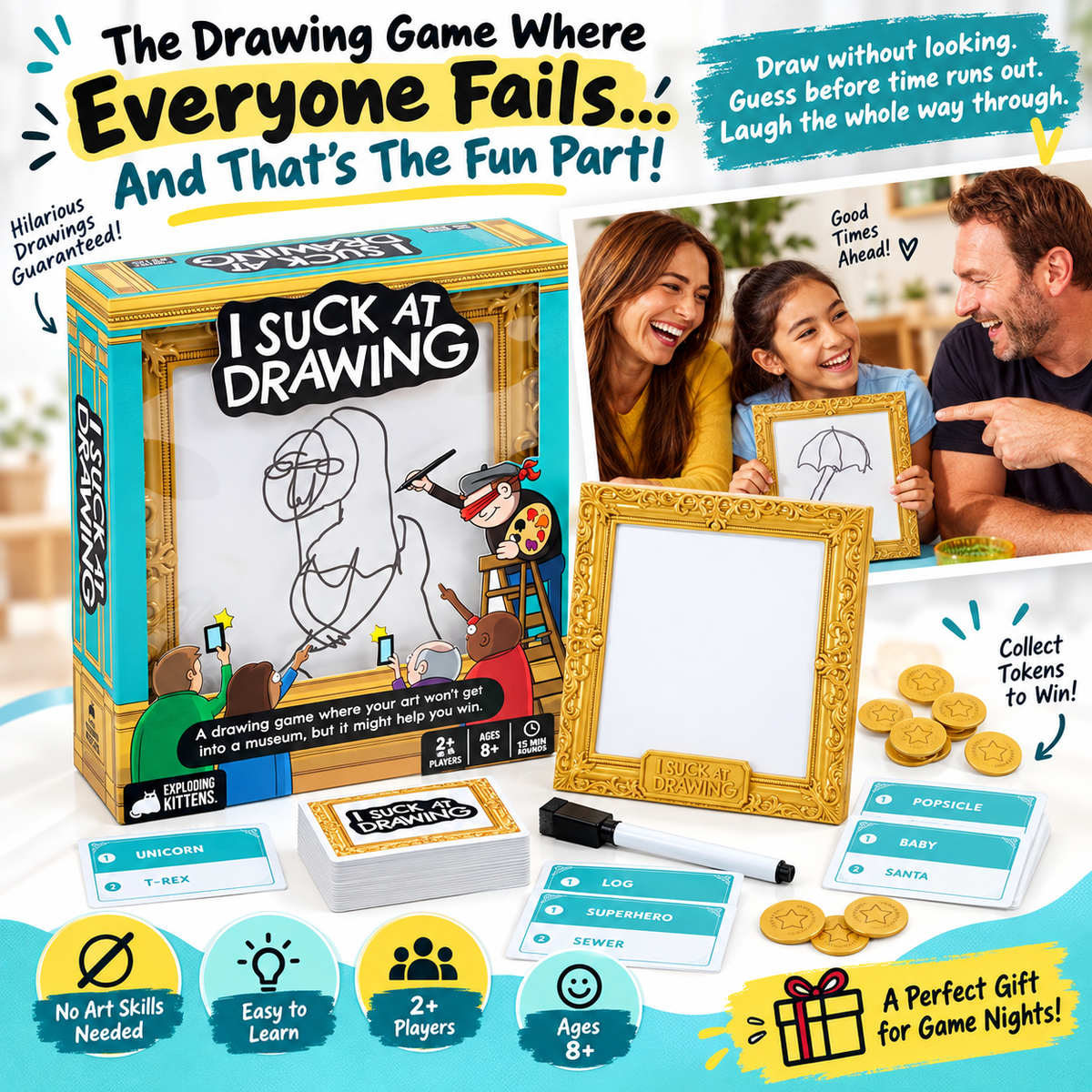 🎨 I Suck At Drawing🎁The Drawing Game Where Everyone Fails... And That's The Fun Part
