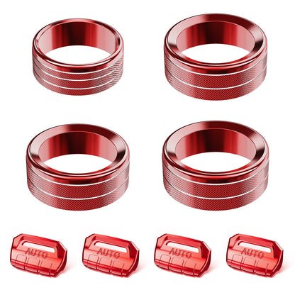 8PCS Button & Knob Cover Set