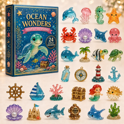 🎁CHRISTMAS KICKOFF 40% OFF - 🌊Turtle Sea Wonder Advent Calendar 2026