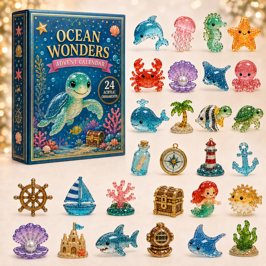 🎁CHRISTMAS KICKOFF 40% OFF - 🌊Turtle Sea Wonder Advent Calendar 2026