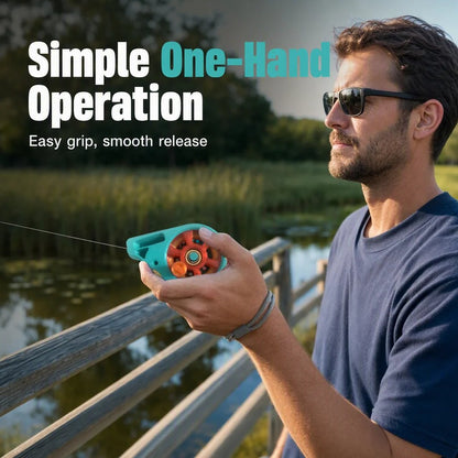 ⏰Limited Stock 60% OFF🔥Portable Rodless Pocket Fishing Reel Device