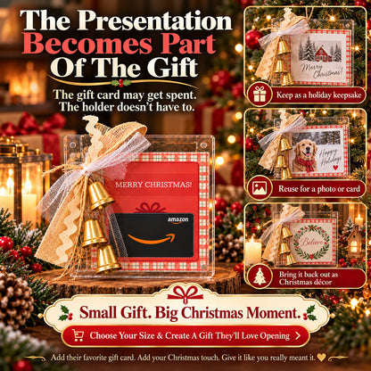 🔥LAST DAY 50% OFF -🎄Christmas Gift Card Keepsake Frame