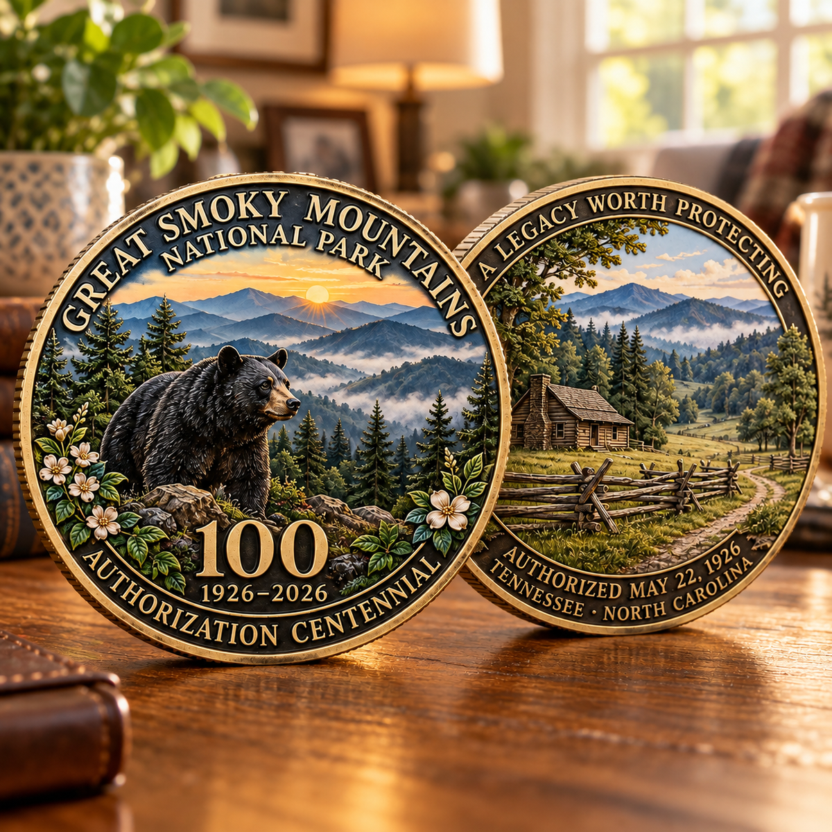 🏞️ Great Smoky Mountains 100 Years of Heritage Commemorative Coin | 1926–2026