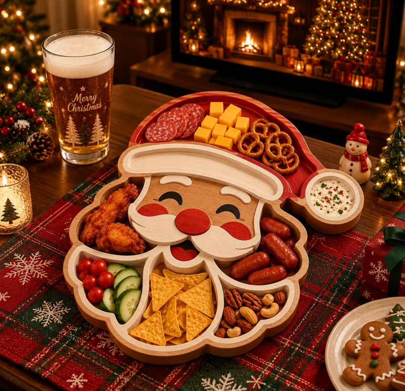 🎄 Christmas Snack Serving Tray