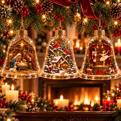 2026 Christmas Wonderland Bell Ornaments - image 7