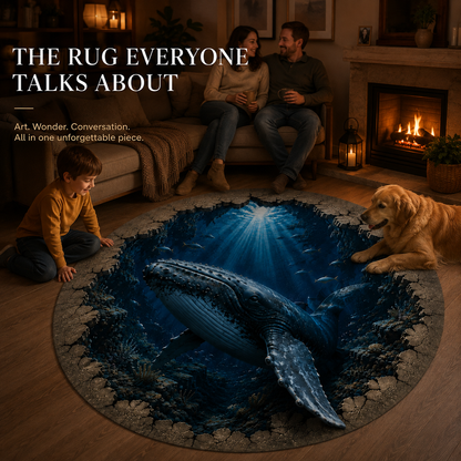 Ocean Portal Illusion Rug - 🌊A Realistic 3D Ocean World Beneath Your Feet