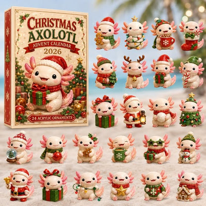 CHRISTMAS KICKOFF 49% OFF - A Day Of Axolotl Advent Calendar 2026