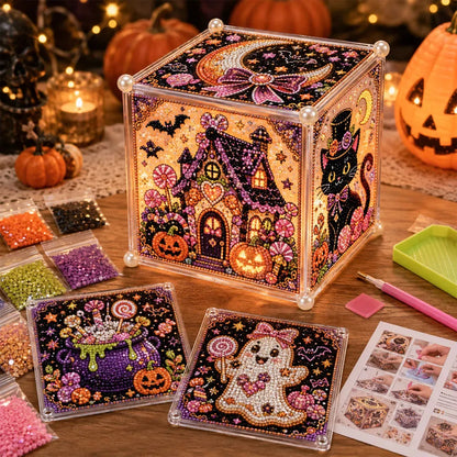 🎄✨3D Christmas Diamond Painting Gift Box DIY Kit