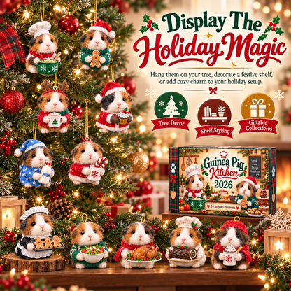 CHRISTMAS KICKOFF 40% OFF - Guinea Pig Kitchen Advent Calendar 2026