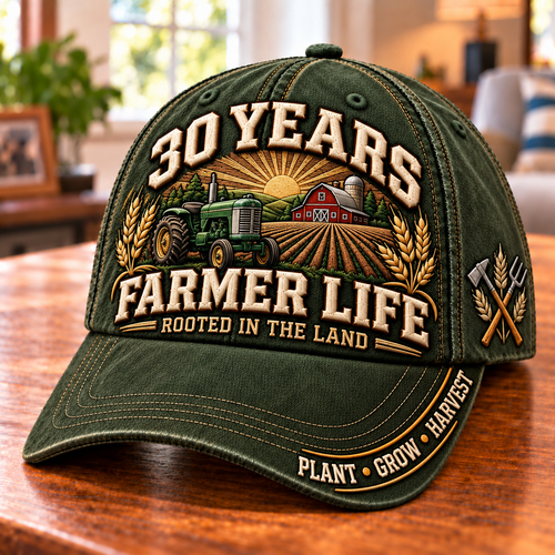 Once a Farmer, Always a Farmer – Rooted in the Land Heritage Cap