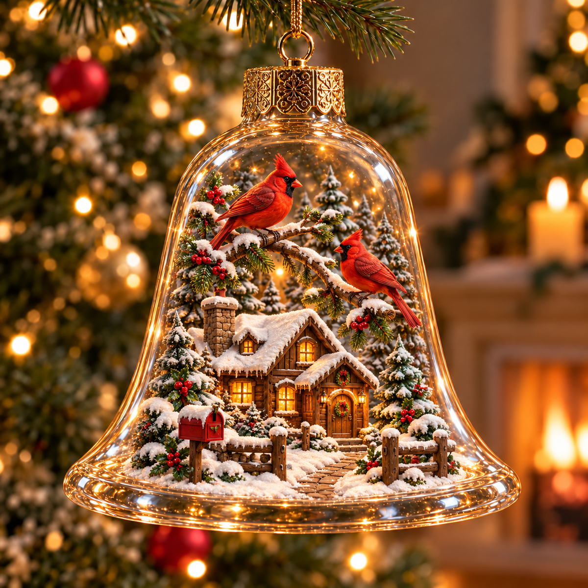 2026 Christmas Wonderland Bell Ornaments - image 12