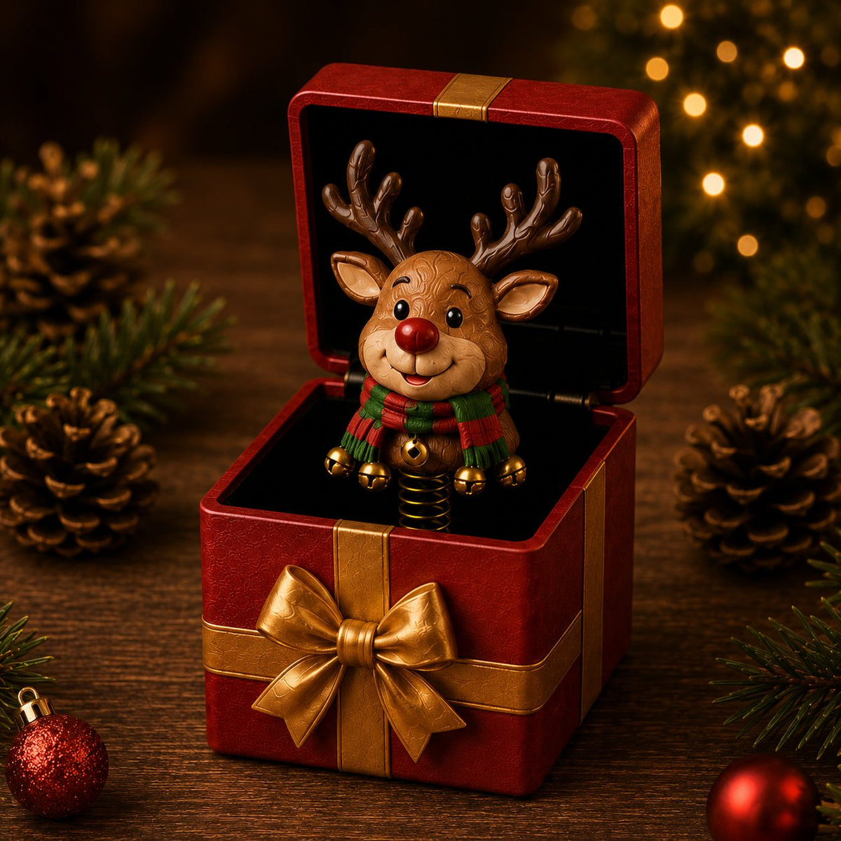 🎁 Caja de regalo sorpresa mágica de Navidad 🎄