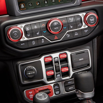 8PCS Button & Knob Cover Set