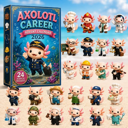 CHRISTMAS KICKOFF 49% OFF - A Day Of Axolotl Advent Calendar 2026