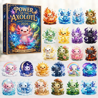 CHRISTMAS KICKOFF 49% OFF - A Day Of Axolotl Advent Calendar 2026