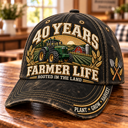 Once a Farmer, Always a Farmer – Rooted in the Land Heritage Cap