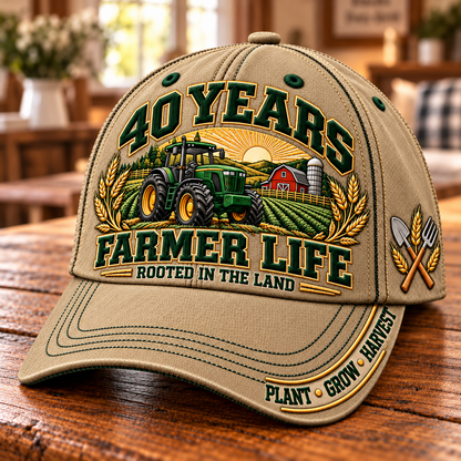 Once a Farmer, Always a Farmer – Rooted in the Land Heritage Cap