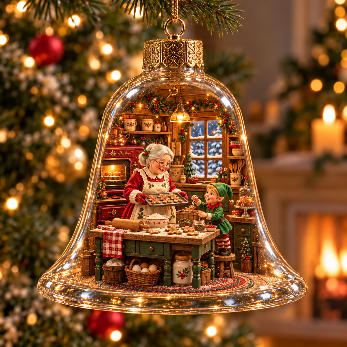 2026 Christmas Wonderland Bell Ornaments - image 13