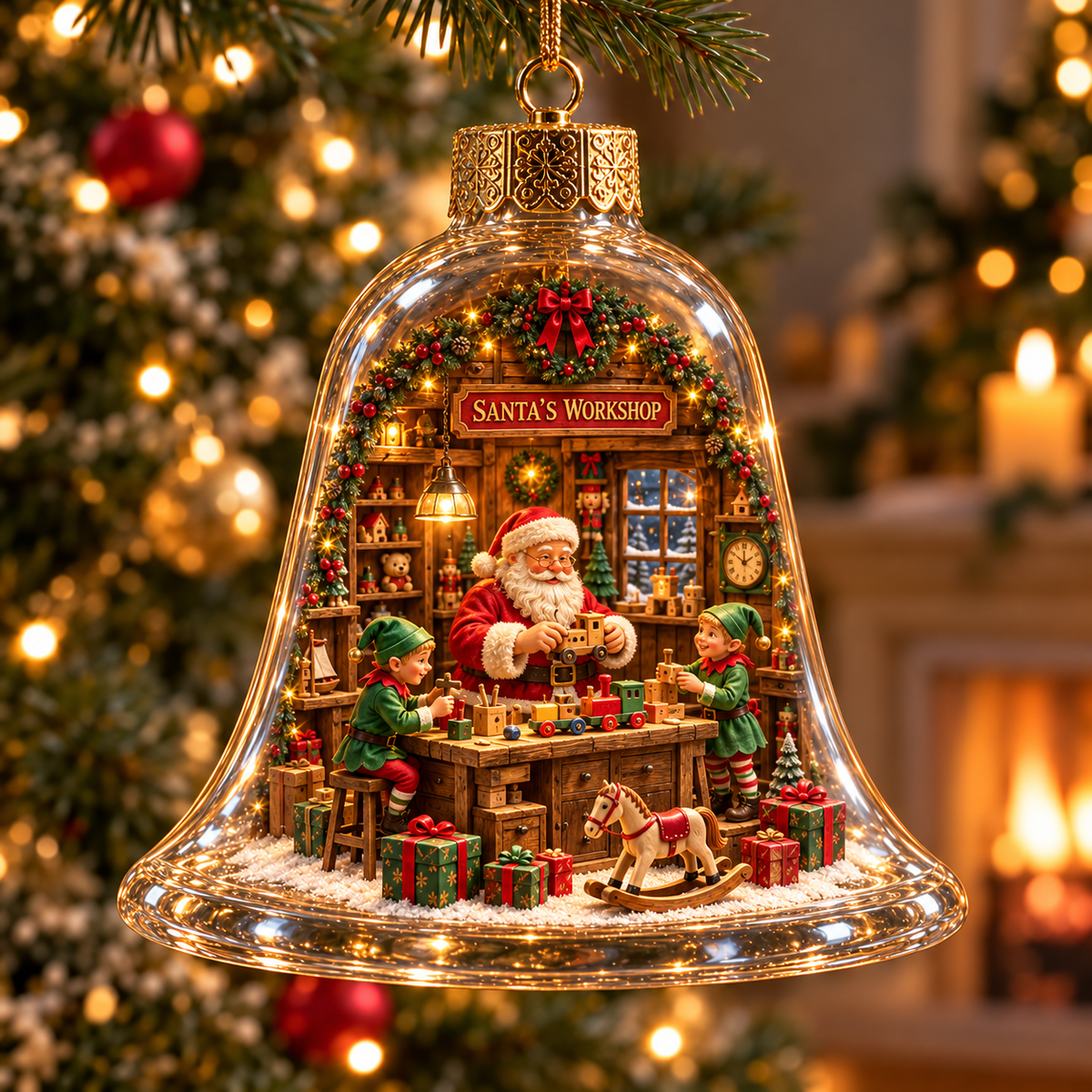 2026 Christmas Wonderland Bell Ornaments - image 14