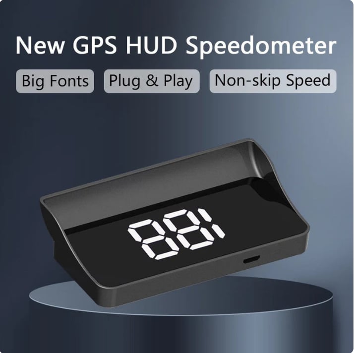 🔥Oferta por tiempo limitado: 2x1 🚗 Pantalla de visualización frontal, GPS para coche, velocímetro digital 📟