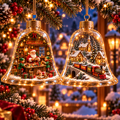 2026 Christmas Wonderland Bell Ornaments - image 8