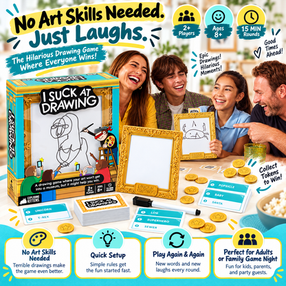 🎨 I Suck At Drawing🎁The Drawing Game Where Everyone Fails... And That's The Fun Part