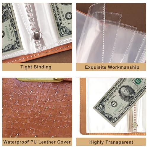 Álbum de coleccionistas de monedas transparentes 100