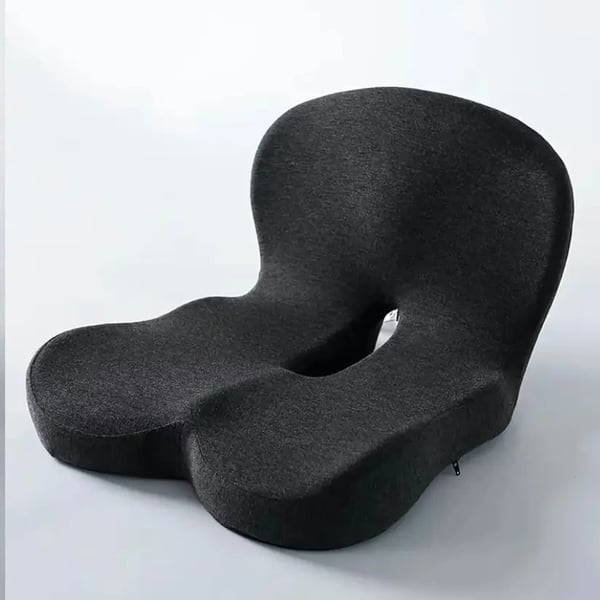 Non-Slip Memory Foam Chair Pad with Back Support