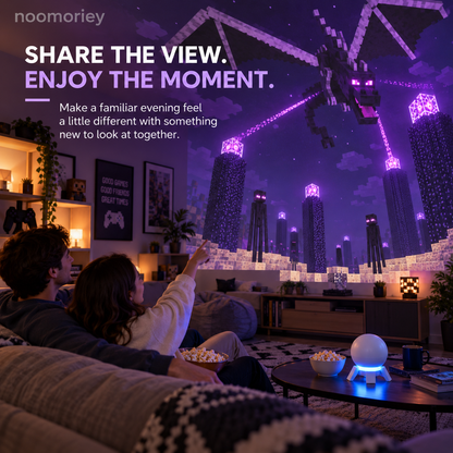 🔥Hot Sale🎮 Pixel Fantasy Scene Projector – Ambient Decor for Gaming Rooms