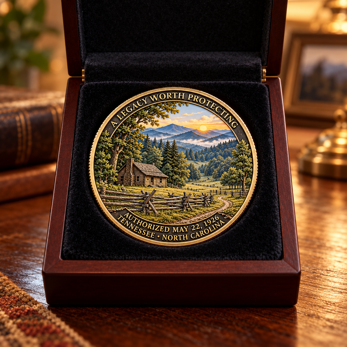 🏞️ Great Smoky Mountains 100 Years of Heritage Commemorative Coin | 1926–2026