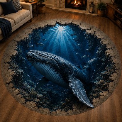 Ocean Portal Illusion Rug - 🌊A Realistic 3D Ocean World Beneath Your Feet