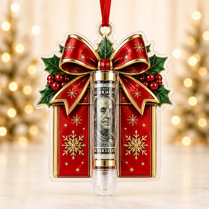 🎁💵 Christmas Cash Holder Ornament — Turn Cash Into a Christmas Surprise