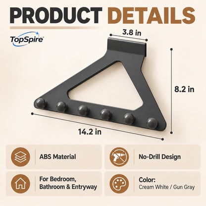 Over-the-Door Triangle Hanging OrganizerTopSpire®