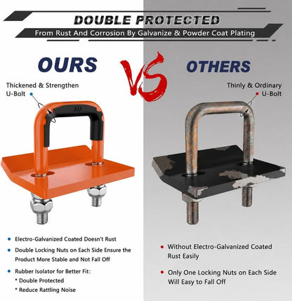 🛠️🚛 Heavy Duty Anti-Rattle Trailer Hitch Tightener Stabilizer