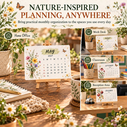 ✨🏆Early Holiday Sale 49% OFF🌱Eco-Friendly Plantable “Timeless” Seed Calendar 2027