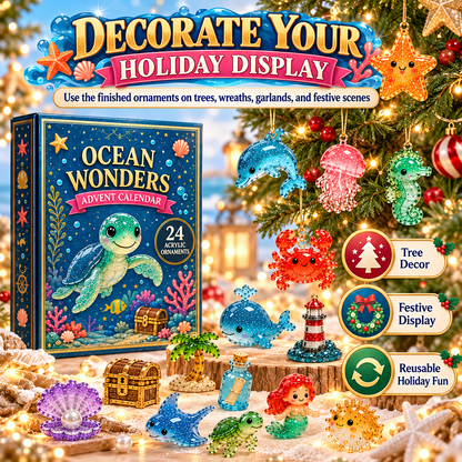 🎁CHRISTMAS KICKOFF 40% OFF - 🌊Turtle Sea Wonder Advent Calendar 2026