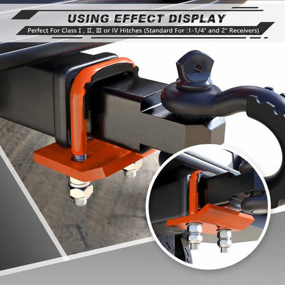 🛠️🚛 Heavy Duty Anti-Rattle Trailer Hitch Tightener Stabilizer