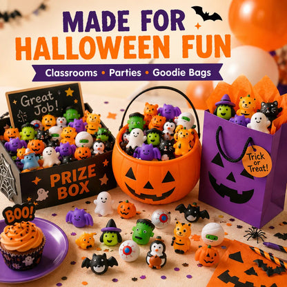 🔥Last Day 49% OFF - 🎃 30PCS Halloween Mochi Squishy Toys
