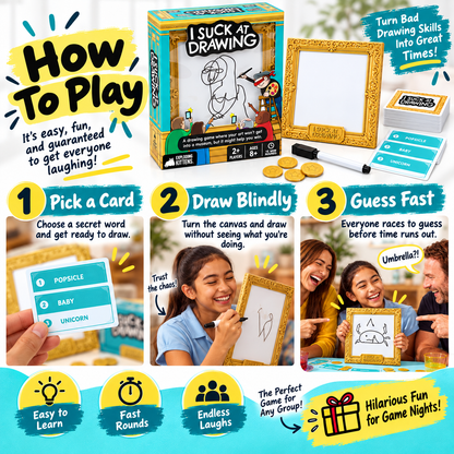 🎨 I Suck At Drawing🎁The Drawing Game Where Everyone Fails... And That's The Fun Part