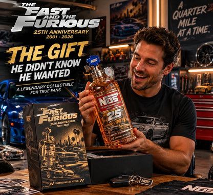 25th Anniversary Street Racing Nitrous Tank Whiskey Decanter with Collector’s Box