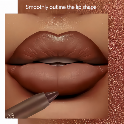 Matte Lipliner and Moisturizing Lip Oil Cosmetic Set