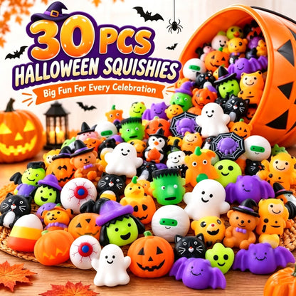 🔥Last Day 49% OFF - 🎃 30PCS Halloween Mochi Squishy Toys