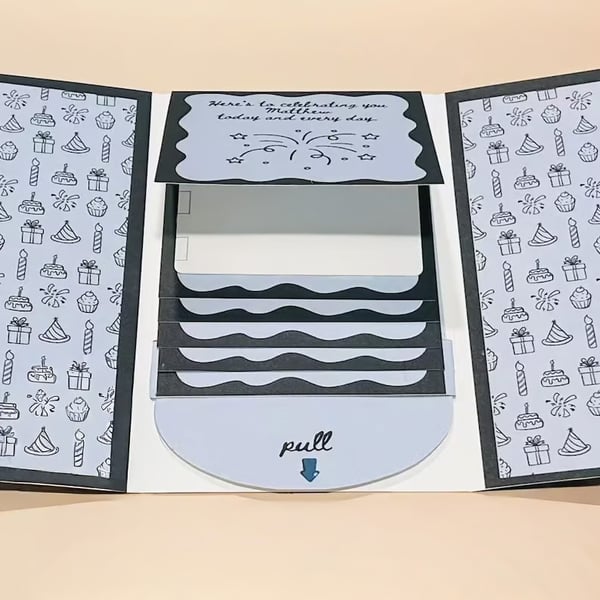 2026 New🎅🎁 Waterfall Christmas Gift Card Booklet 💳✨