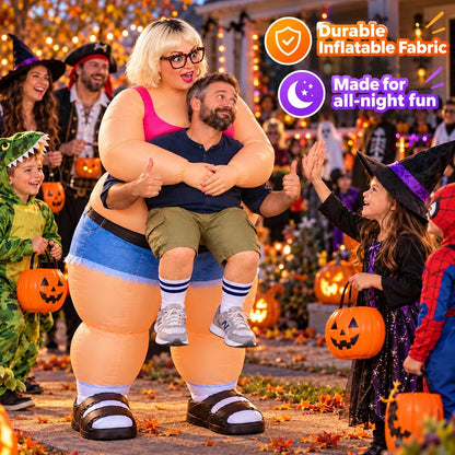 ✨Trompe-l'oeil Carry-Me Inflatable Outfit  Ideal for Halloween Parties & Festival Stage Shows