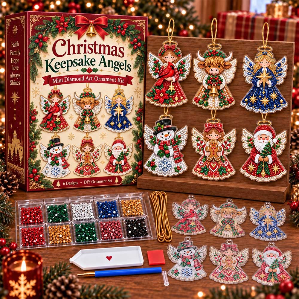 Christmas Keepsake Diamond Art Ornament Kit