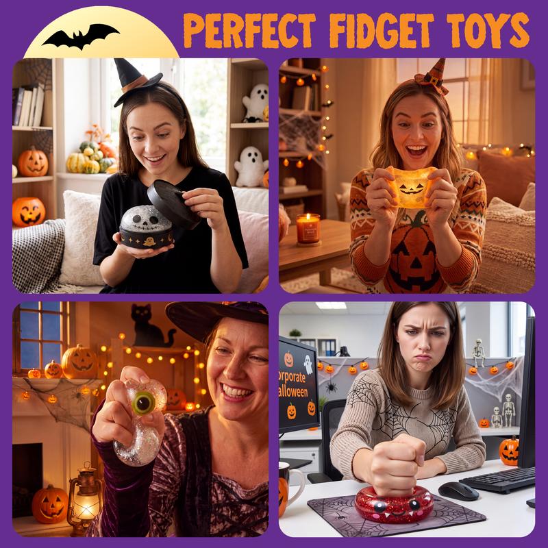 Haunted Halloween Dumpling Squishy Set